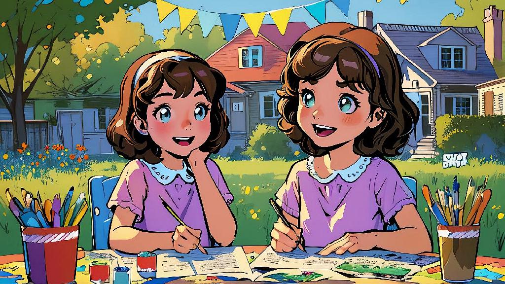 They will make a beautiful card for Amy. After that, they may plan a small party for her. All the children in the community can come to the party. They will have a great time.