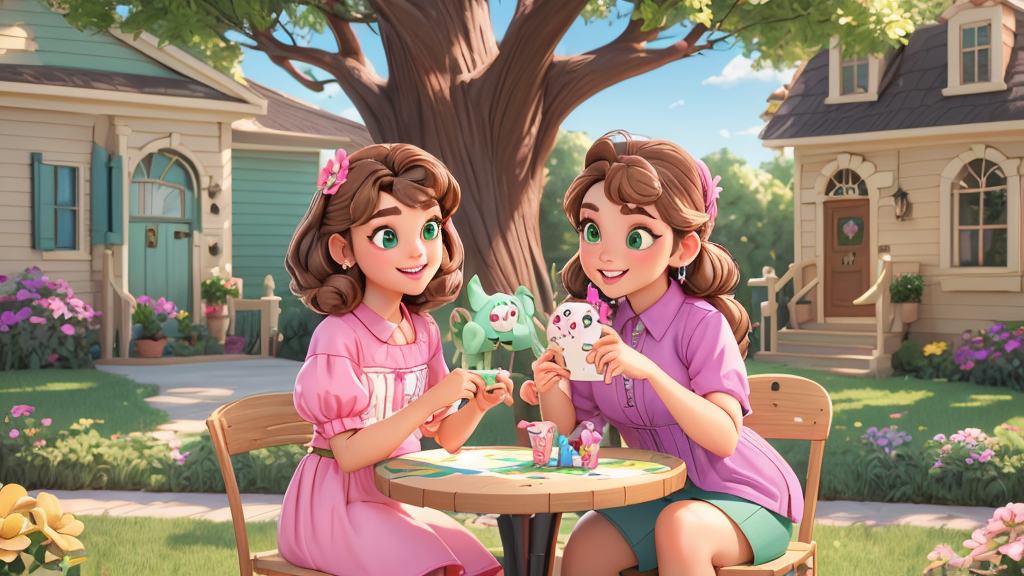 They will make a beautiful card for Amy. After that, they will plan a small party. All the kids in the community will come. They will have a great time.
