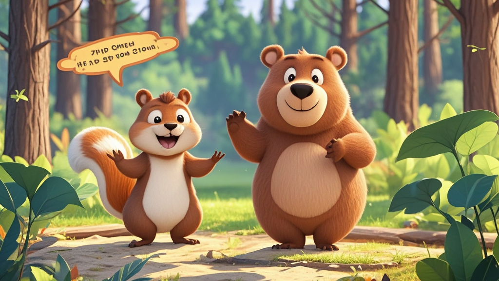 Storybook cover: New School in the Forest