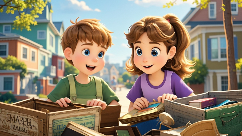 Storybook cover: What to Do with Old Toys?