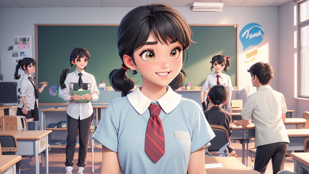 Storybook cover: New Classmate