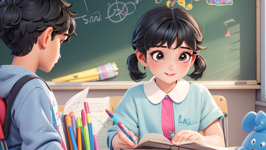 Storybook cover: New Classmate