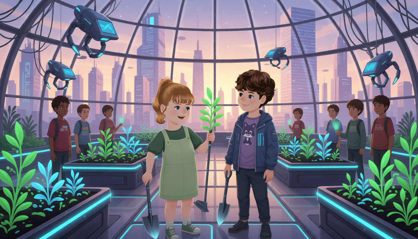 Storybook cover: Our Little Garden