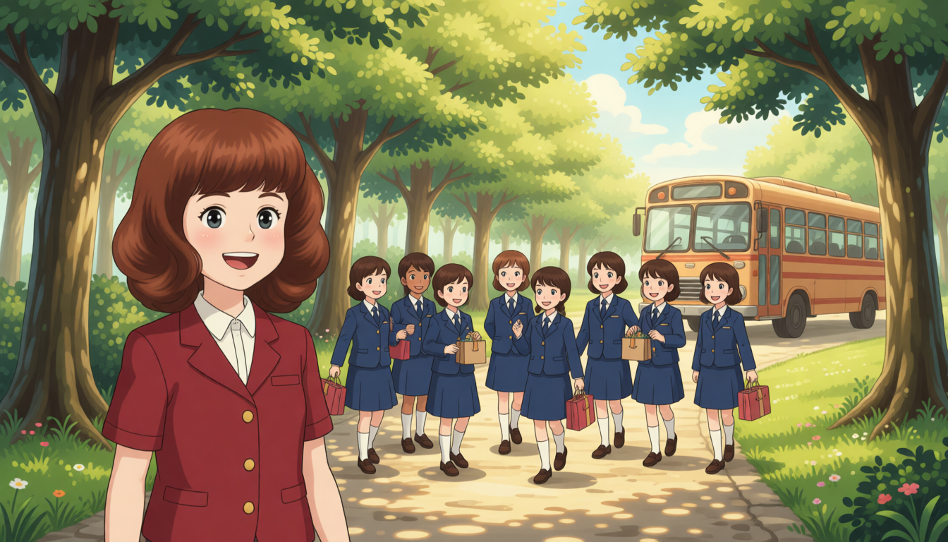 More students will be inspired by her. They will form a group. They will visit the elderly.