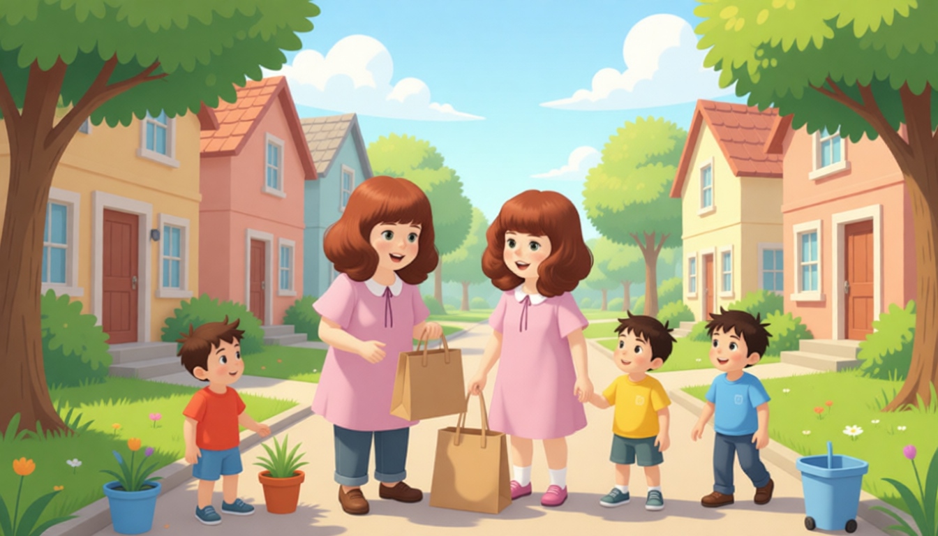 More people in the community will start to learn from Amy. More and more kids start to help the neighbors.