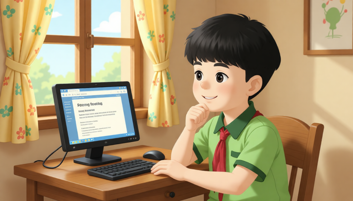 Storybook cover: The New Pen Pal