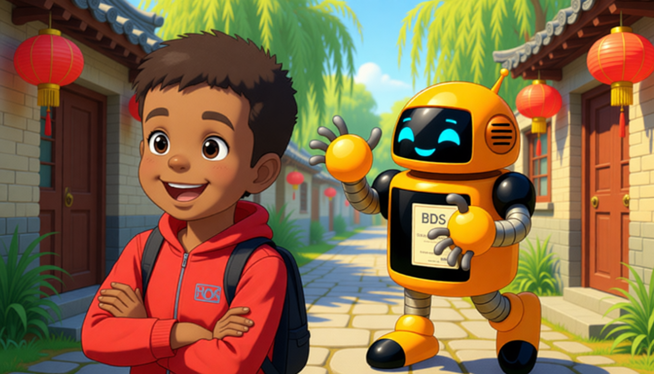 Storybook cover: A Day as a Tour Guide