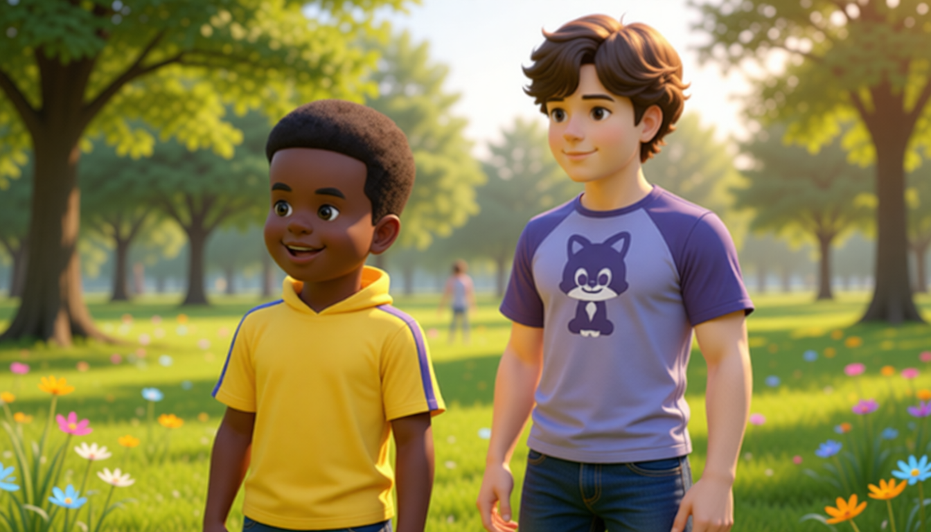 John’s best friend is Mike. Mike is a boy. He is tall and strong.