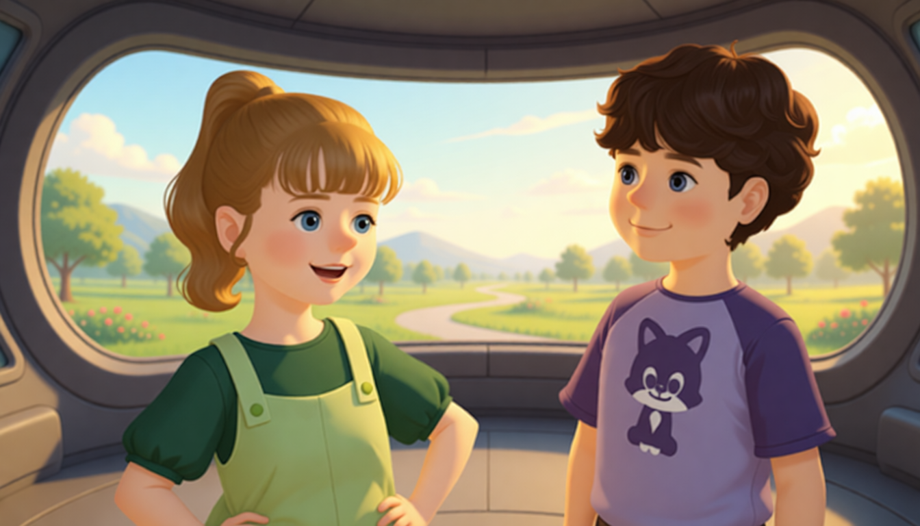 Storybook cover: A Fun Day