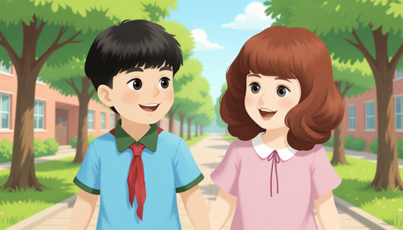 Storybook cover: Good Friends Learn Together