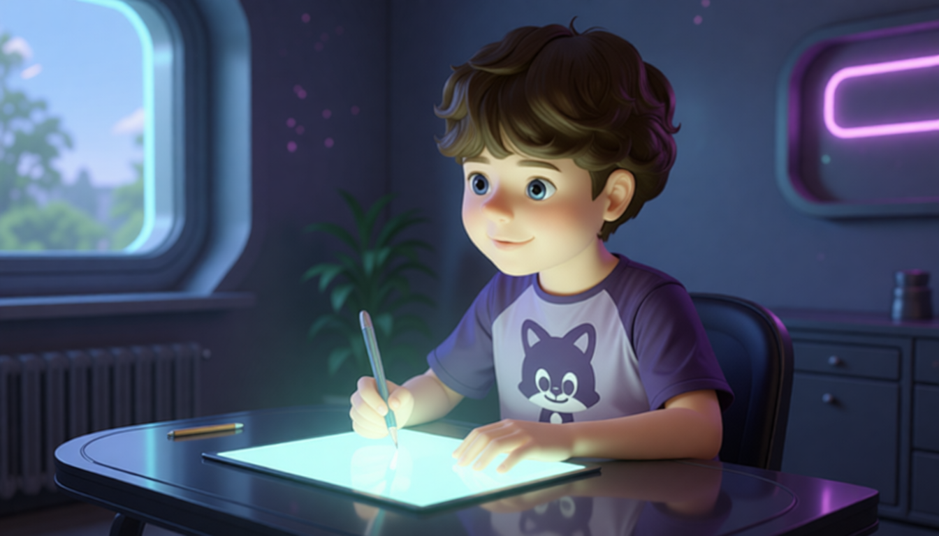 Storybook cover: Summer Vacation Plan