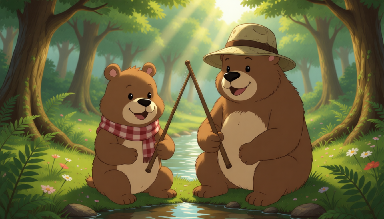 Storybook cover: A Different Fishing Story