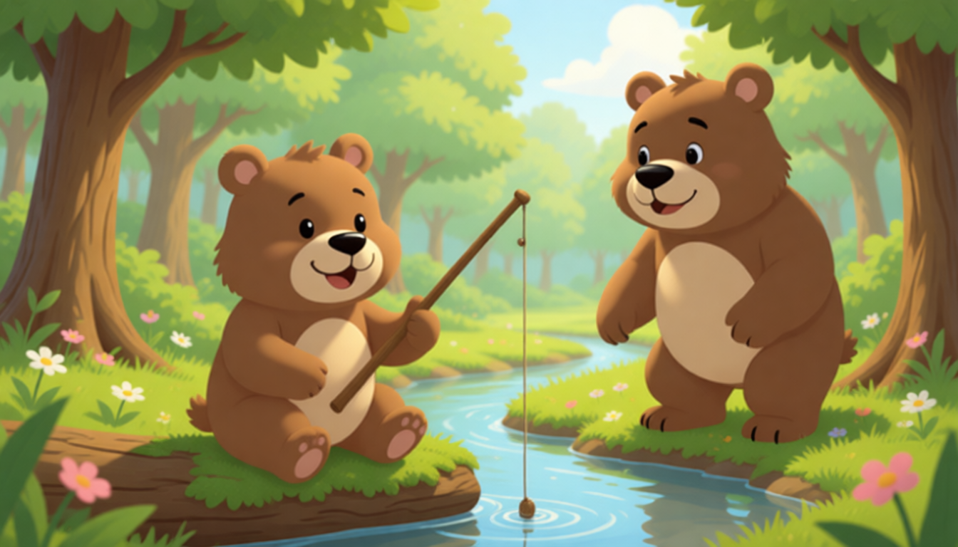 Storybook cover: A Different Fishing Story