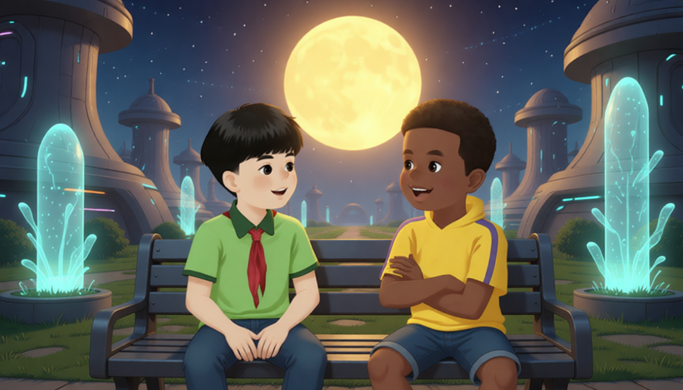 Storybook cover: My Best Friends
