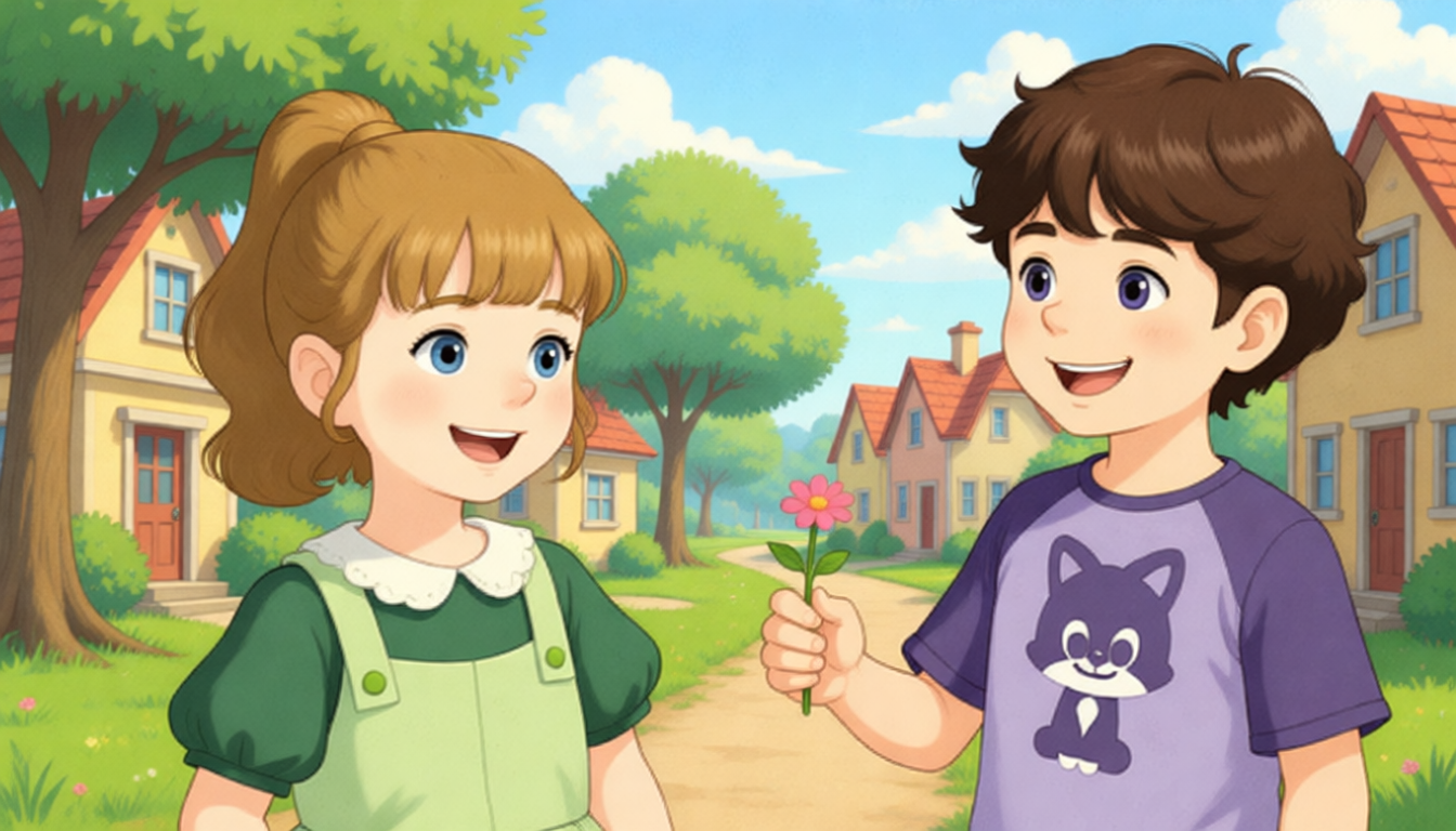 Storybook cover: My New Community