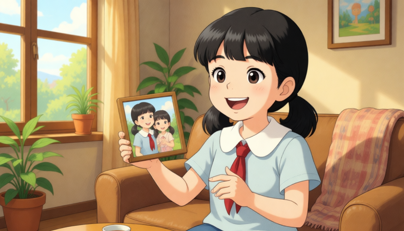 Storybook cover: Family Photo
