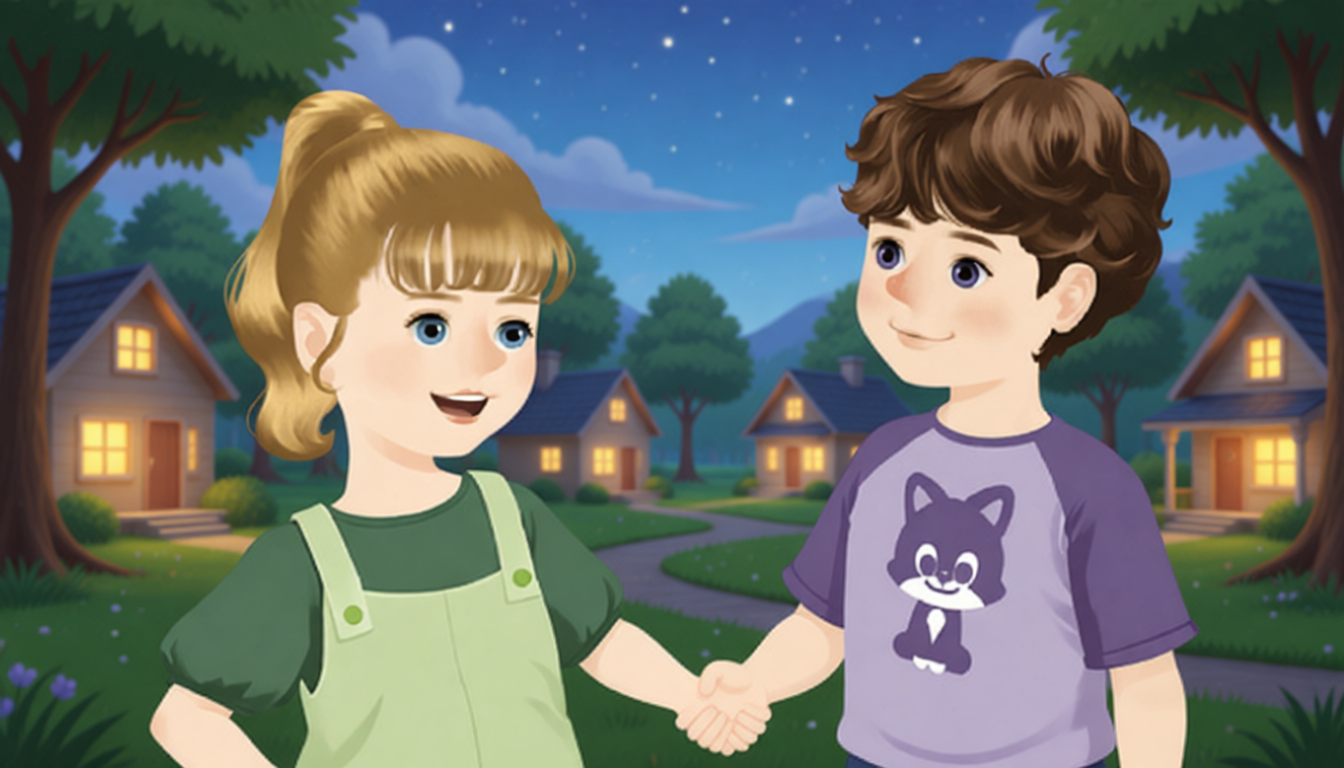 Storybook cover: My New Community
