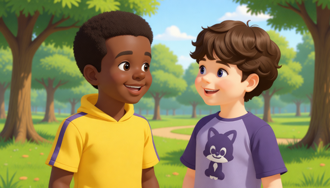 John’s best friend is Mike Black.
Mike is a boy.
He is tall and strong.
He has short hair.
