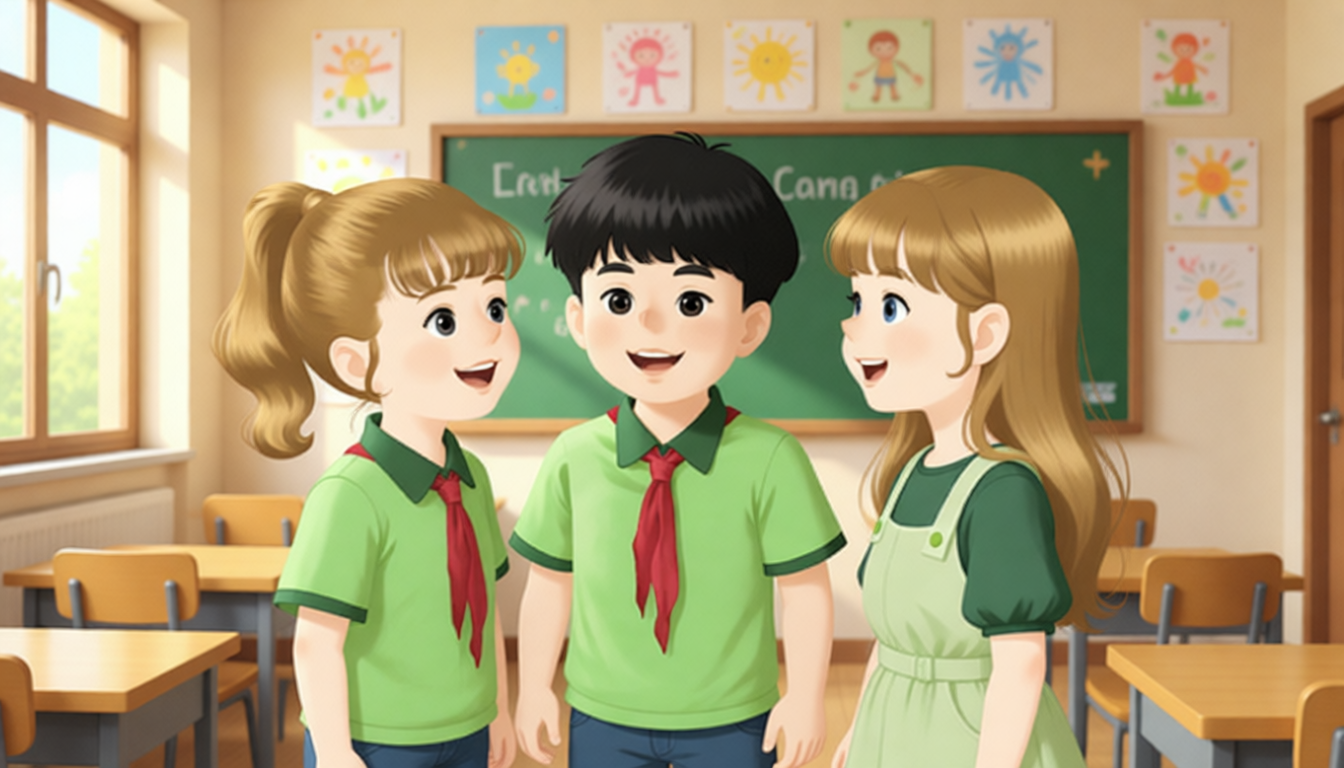 Zhang Peng’s best friend is Sarah.
He also likes his good friend C Wa.
C Wa is a girl.
She is tall and thin.
She has long hair.