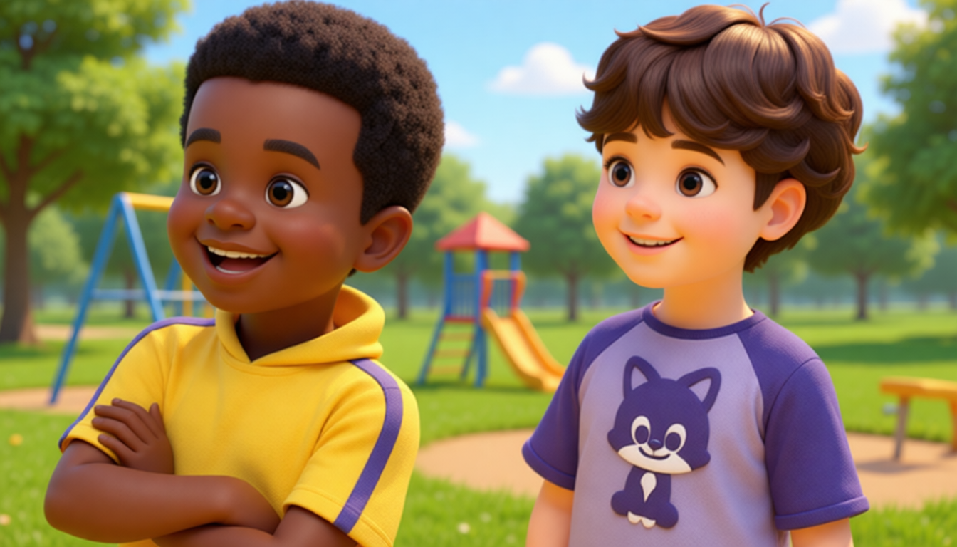 John’s best friend is Mike.
Mike is a male.
He is tall and strong.
He has short hair.